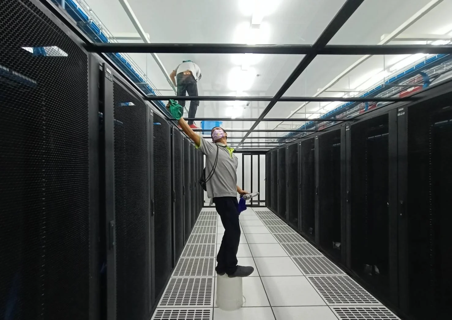 พื้นที่ที่เหมาะกับบริการทำความสะอาดห้อง Server Room